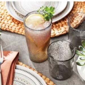 (Ew)Acrylic 12piece drinkware set